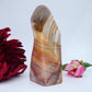 Peach Calcite Freeform — 705 g - Luna Panther