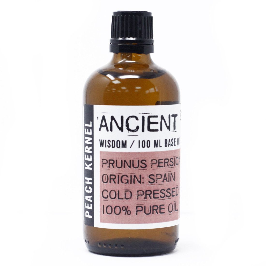 Polished Peach Kernel Oil - 100ml featuring natural patterning and unique variations - Luna Panther