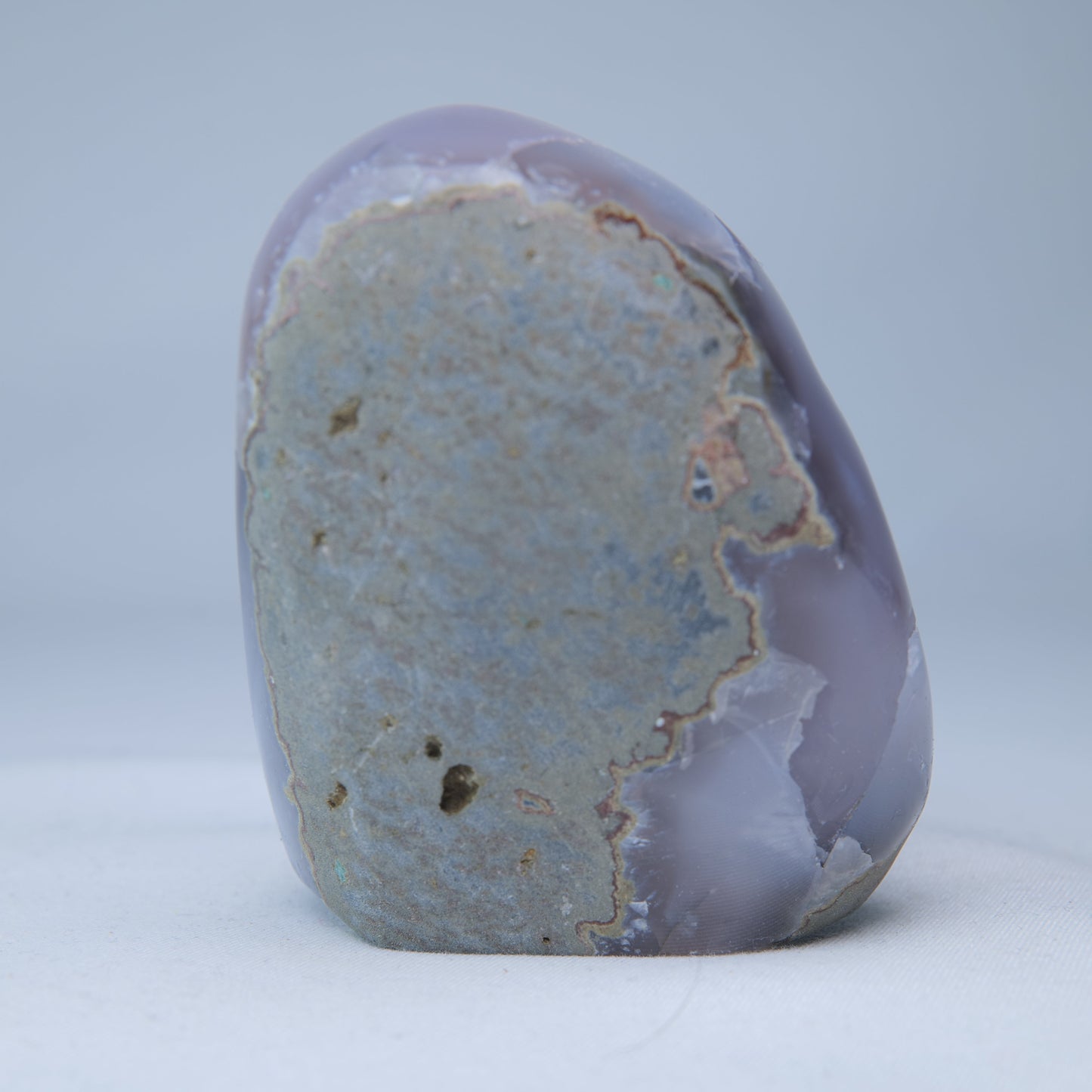 Peach Orange Druzy Agate Freeform 135g - Luna Panther