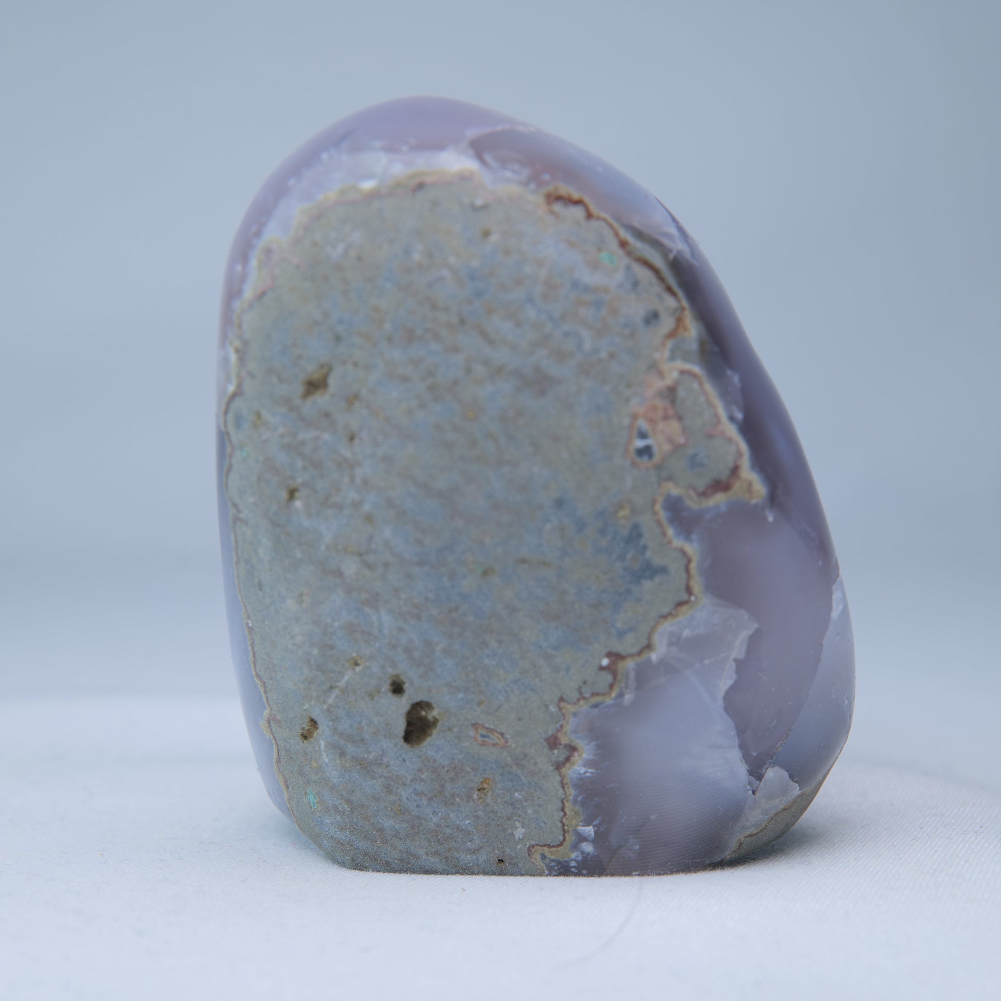 Peach Orange Druzy Agate Freeform 135g - Luna Panther