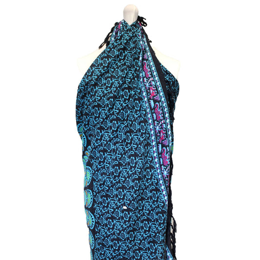 Peacock Classic Mandala Sarongs - Luna Panther