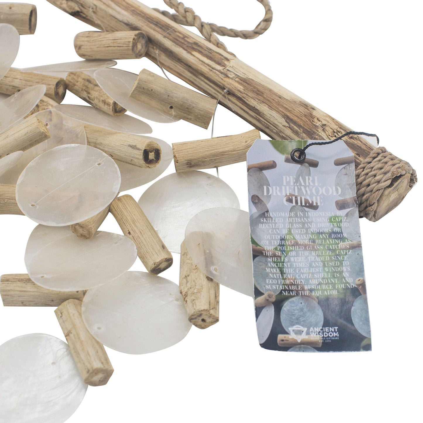 Pearl Effect Driftwood Chime - Luna Panther