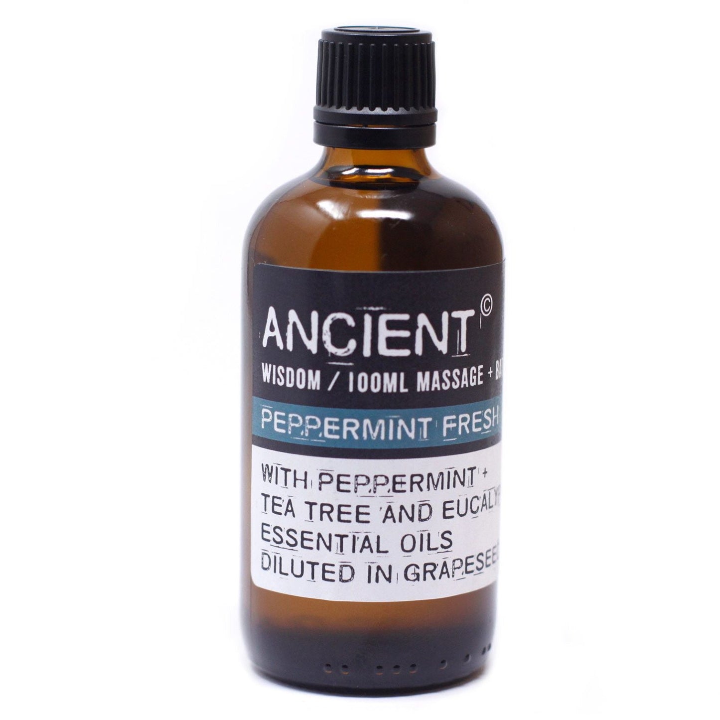 Peppermint Fresh Massage Oil - 100ml - Luna Panther