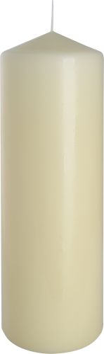 Pillar Candle 80x250mm - Ivory - Luna Panther