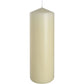 Pillar Candle 80x250mm - Ivory - Luna Panther