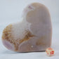 Pink Amethyst Druzy Heart 518g - Luna Panther