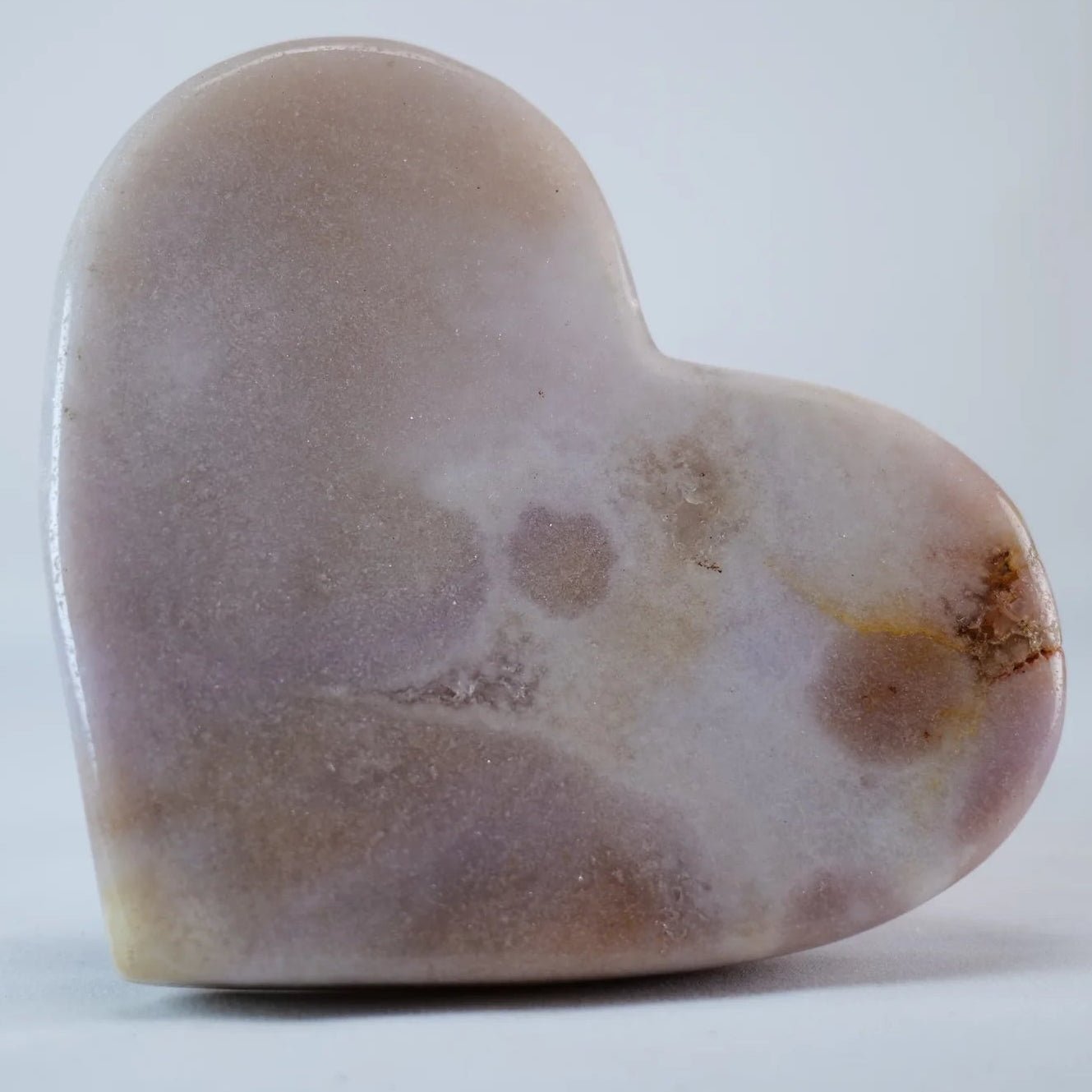 Pink Amethyst Druzy Heart 518g - Luna Panther