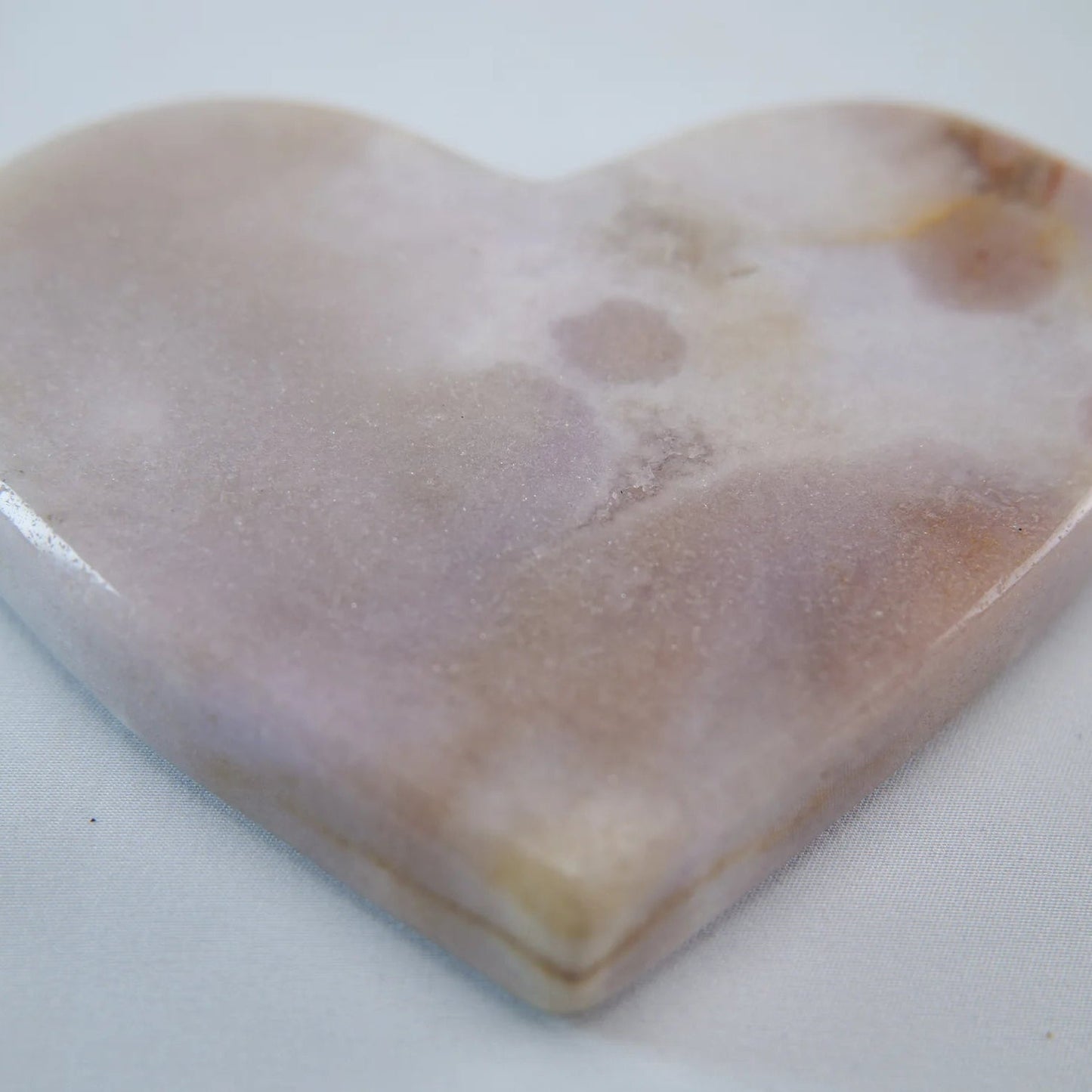 Pink Amethyst Druzy Heart 518g - Luna Panther