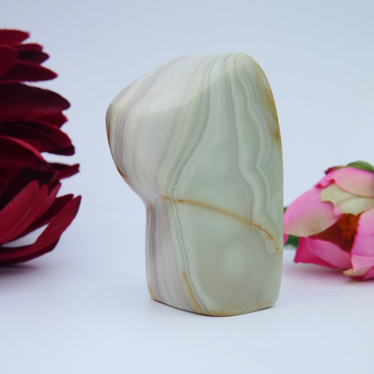 Pink Banded Agate — 212 g - Luna Panther