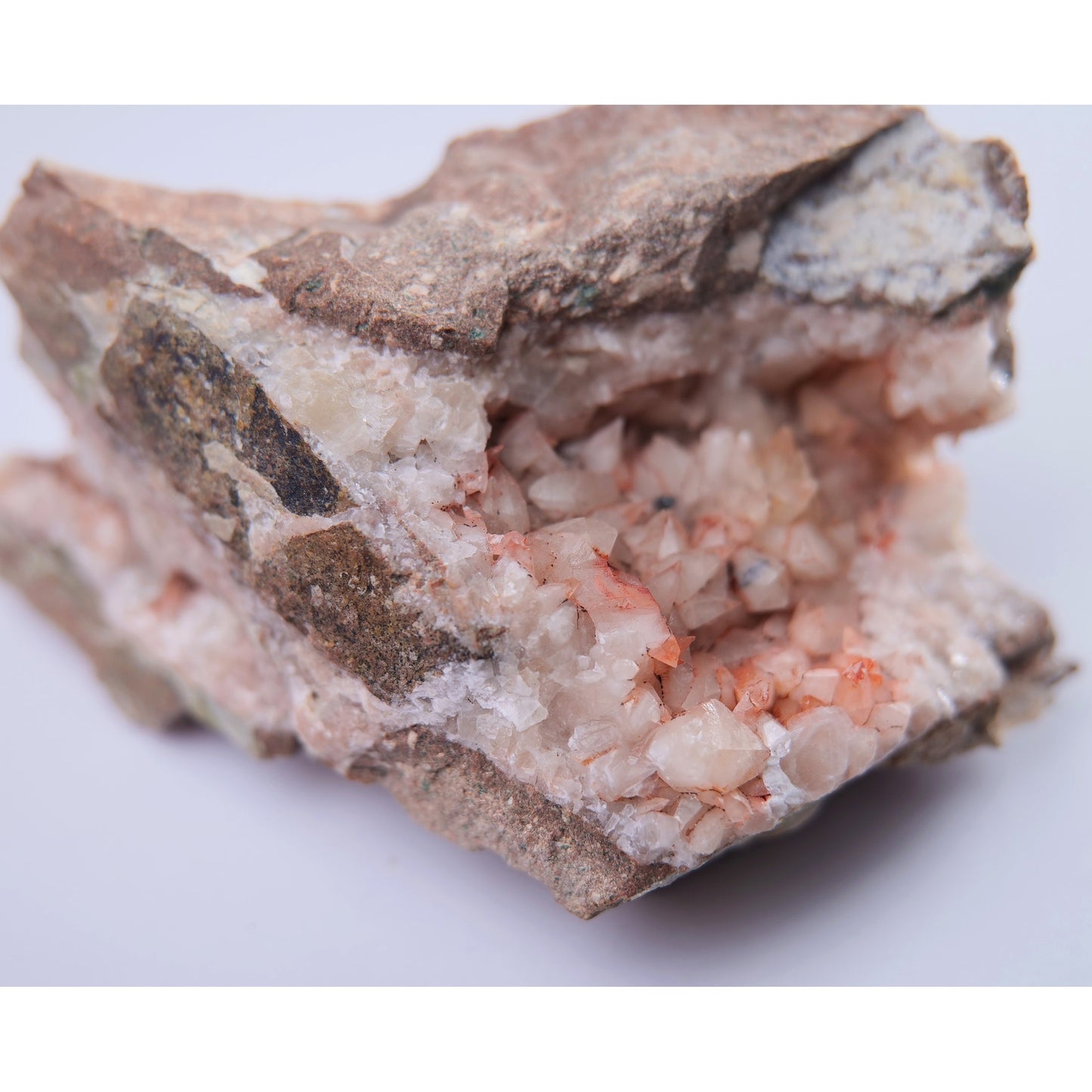 Pink Calcite Crystal Pocket - 131g - Luna Panther