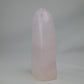 Pink Mangano Calcite freeform 313g polished side view