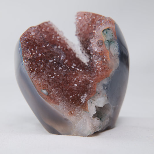 Pink Rainbow Amethyst Druzy 258g — minerals, image 1 of 6.