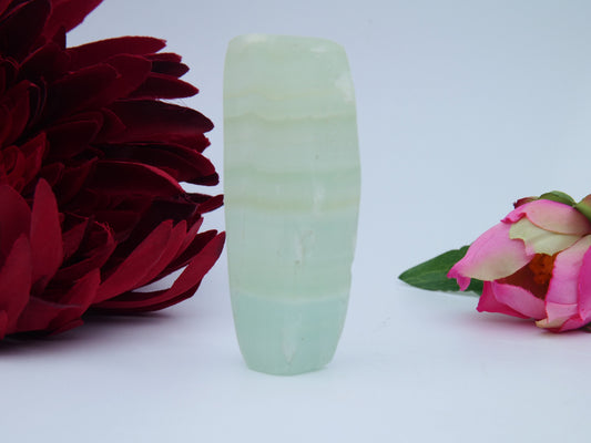 Pistachio Calcite Freeform — 84 g - Luna Panther alternate view