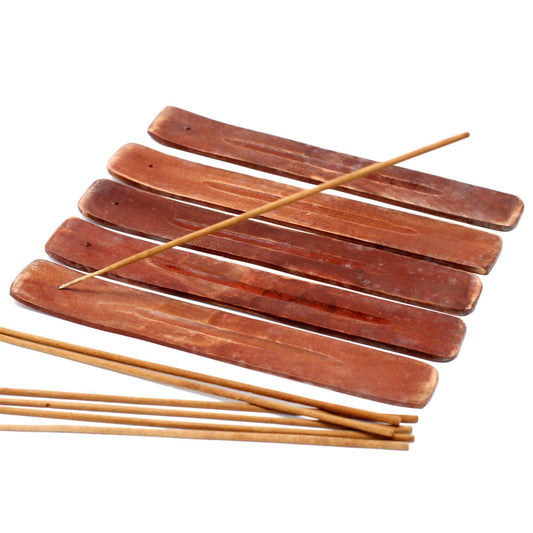 Plain Mango Wood Ashcatcher - Luna Panther