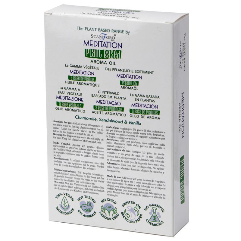 Plant Based Aroma Oil - Meditation - Luna Panther