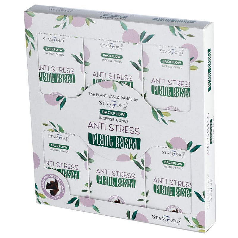 Plant Based Backflow Incense Cones - Anti Stress - Luna Panther
