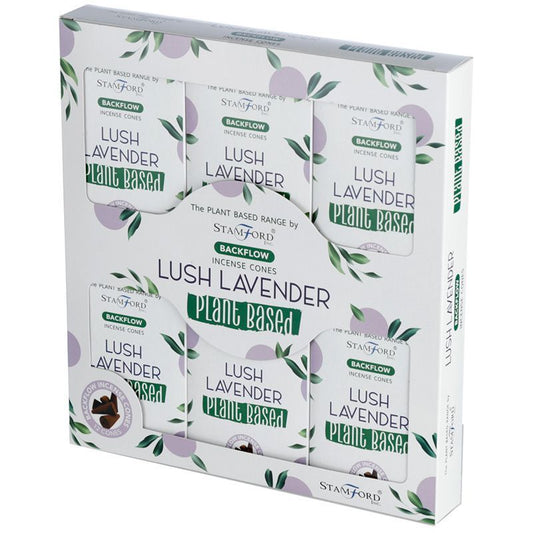 Plant Based Backflow Incense Cones - Lush Lavender - Luna Panther alternate view
