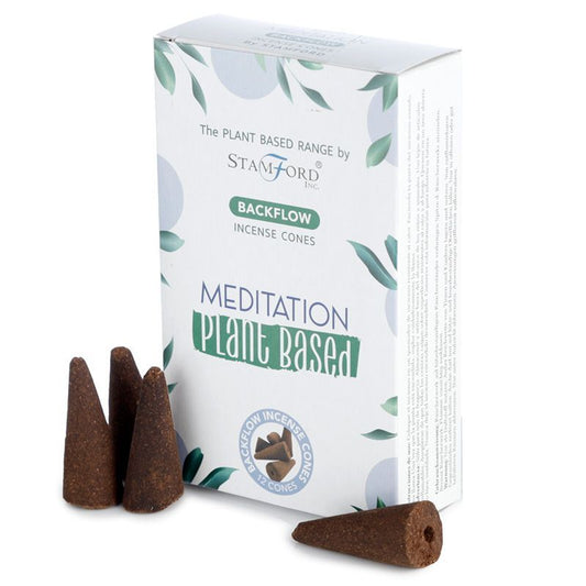 Plant Based Backflow Incense Cones - Meditation - Luna Panther