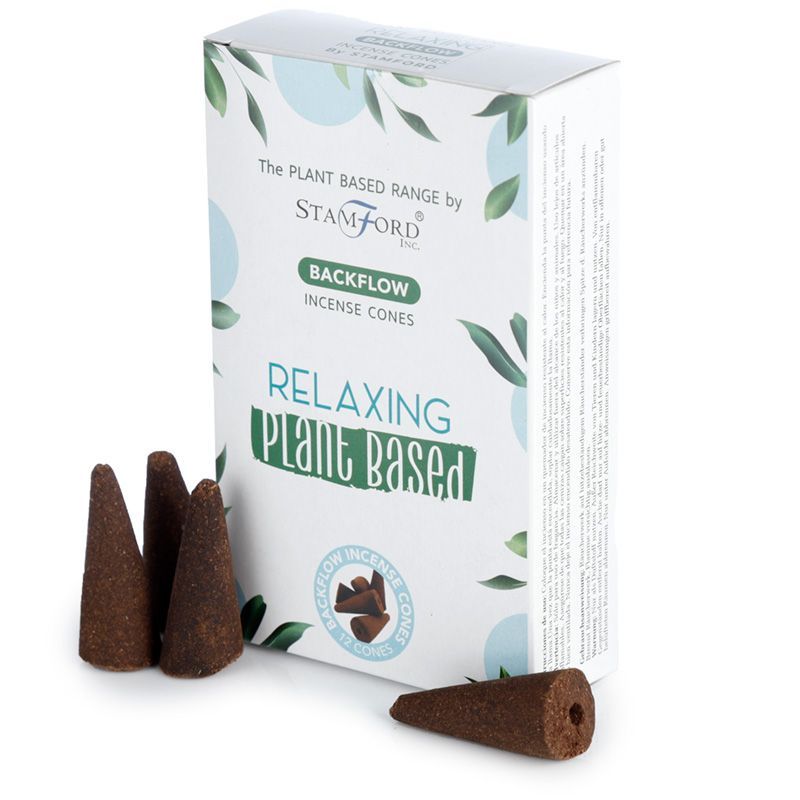 Plant Based Backflow Incense Cones - Relaxing - Luna Panther