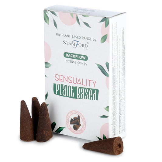 Plant Based Backflow Incense Cones - Sensuality - Luna Panther