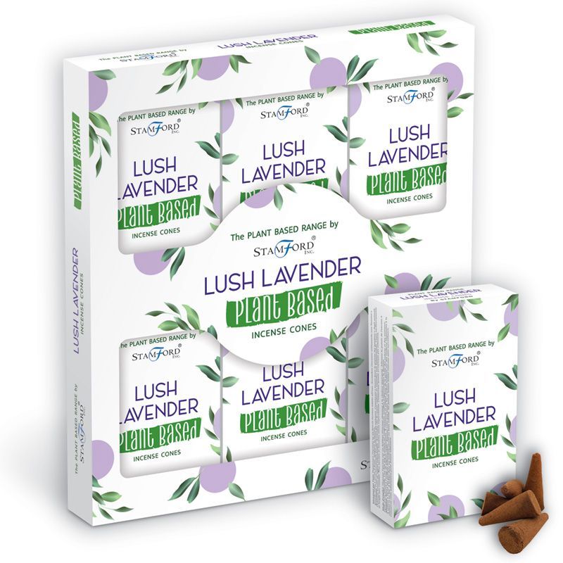 Plant Based Incense Cones - Lush Lavender - Luna Panther