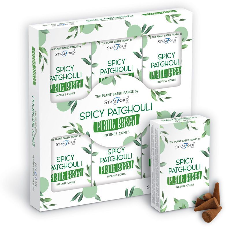 Plant Based Incense Cones - Spicy Patchouli - Luna Panther