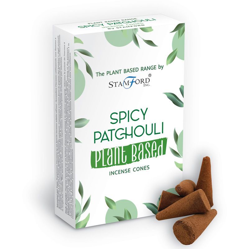 Plant Based Incense Cones - Spicy Patchouli - Luna Panther