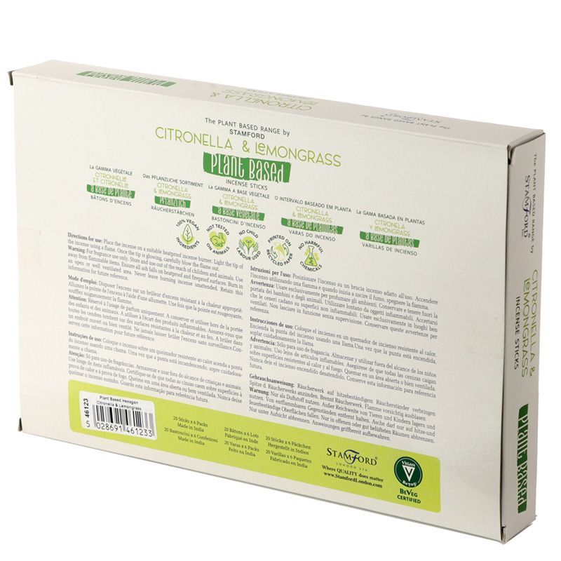 Plant Based Incense Sticks - Citronella & Lemongrass - Luna Panther