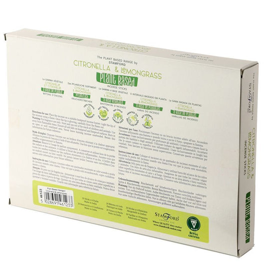 Plant Based Incense Sticks - Citronella & Lemongrass - Luna Panther alternate view