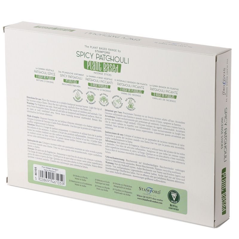 Plant Based Incense Sticks - Spicy Patchouli - Luna Panther