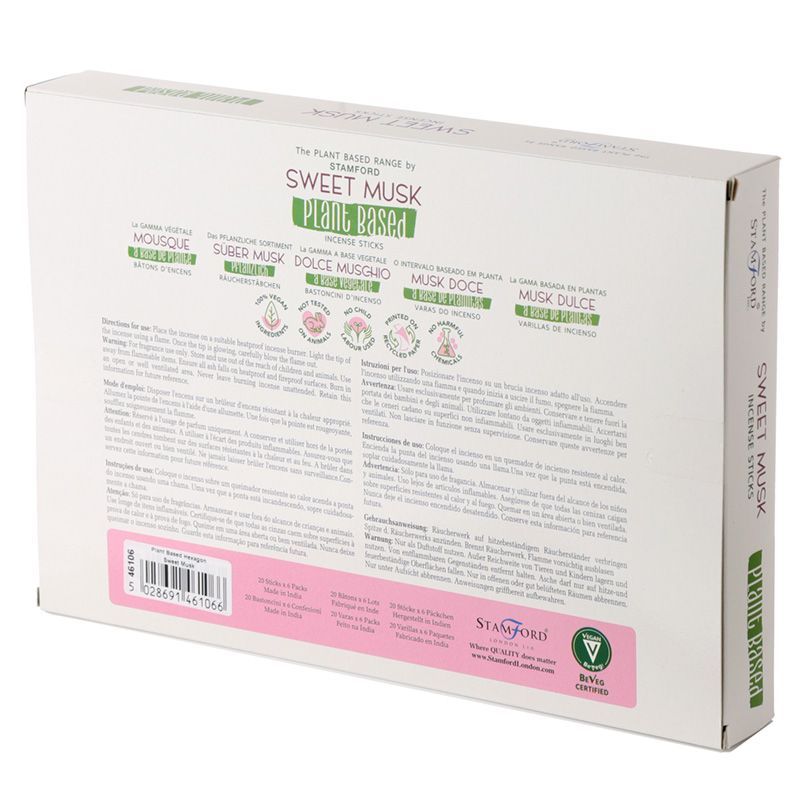 Plant Based Incense Sticks - Sweet Musk - Luna Panther