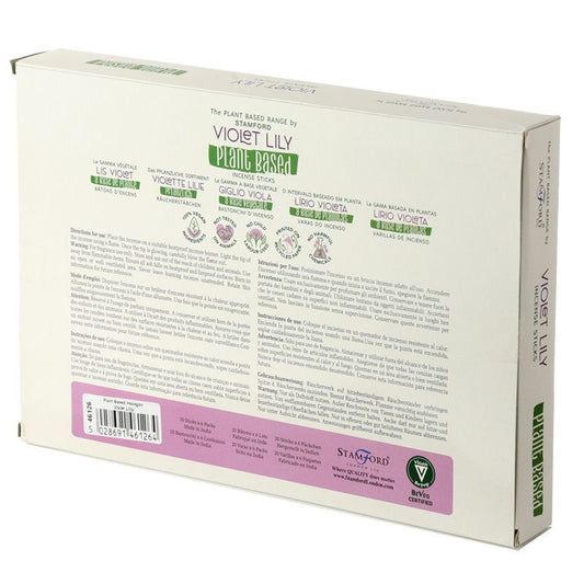 Plant Based Incense Sticks - Violet Lilly - Luna Panther alternate view