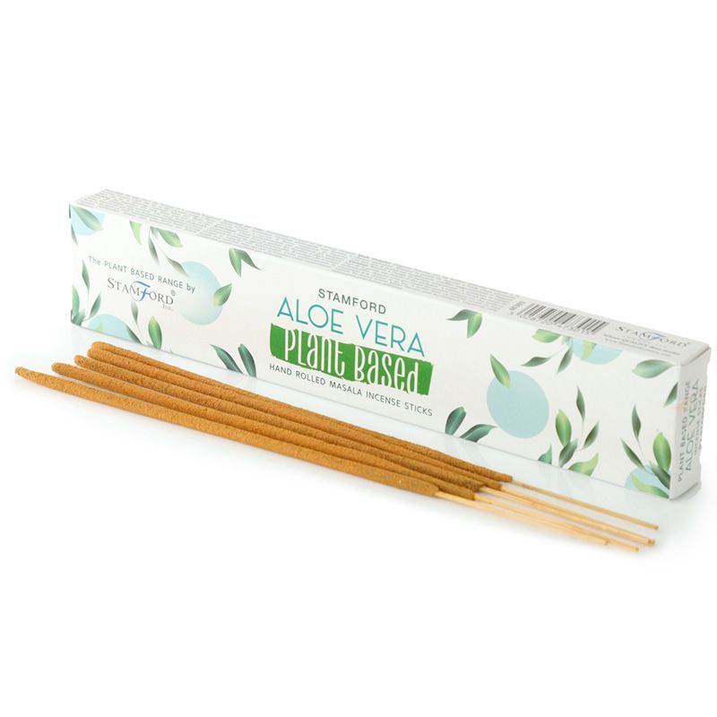 Plant Based Masala Incense Sticks - Aloe Vera - Luna Panther