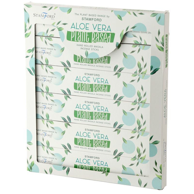Plant Based Masala Incense Sticks - Aloe Vera - Luna Panther