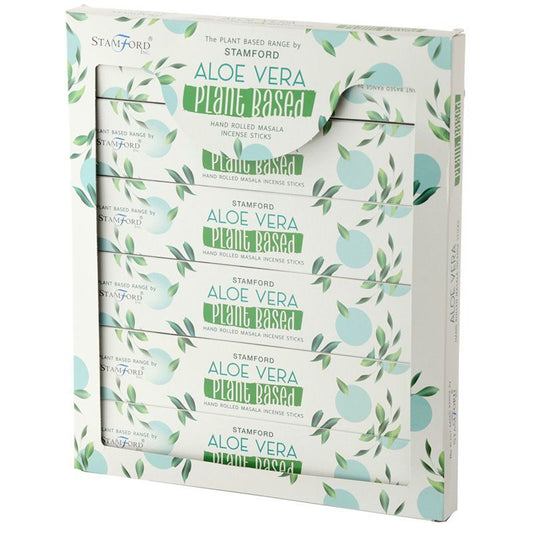 Plant Based Masala Incense Sticks - Aloe Vera - Luna Panther