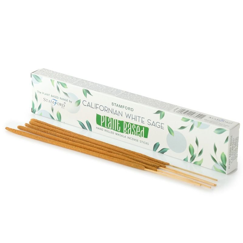 Plant Based Masala Incense Sticks - Californian White Sage - Luna Panther