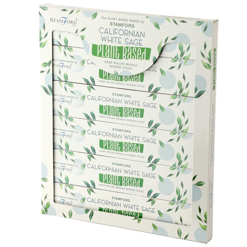 Plant Based Masala Incense Sticks - Californian White Sage - Luna Panther