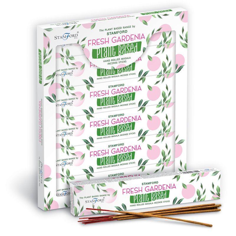 Plant Based Masala Incense Sticks - Fresh Gardenia - Luna Panther