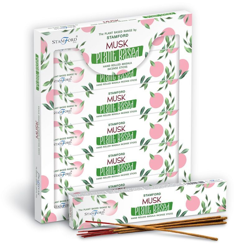 Plant Based Masala Incense Sticks - Musk - Luna Panther