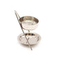 Plated Brass Resin Incense Warmer - Fixed - Luna Panther