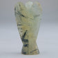 Polished Prehnite with Black Tourmaline Angel 28g 55mm - Luna Panther