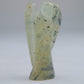 Polished Prehnite with Black Tourmaline Angel 28g 55mm - Luna Panther