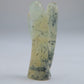 Polished Prehnite with Black Tourmaline Angel 28g 55mm - Luna Panther