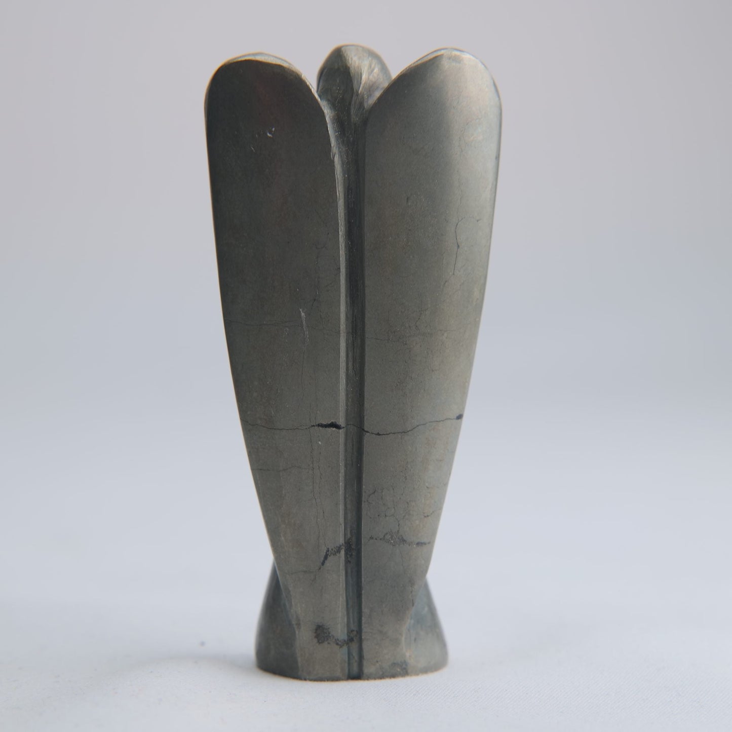 Polished Pyrite Angel 118g 80mm - Luna Panther