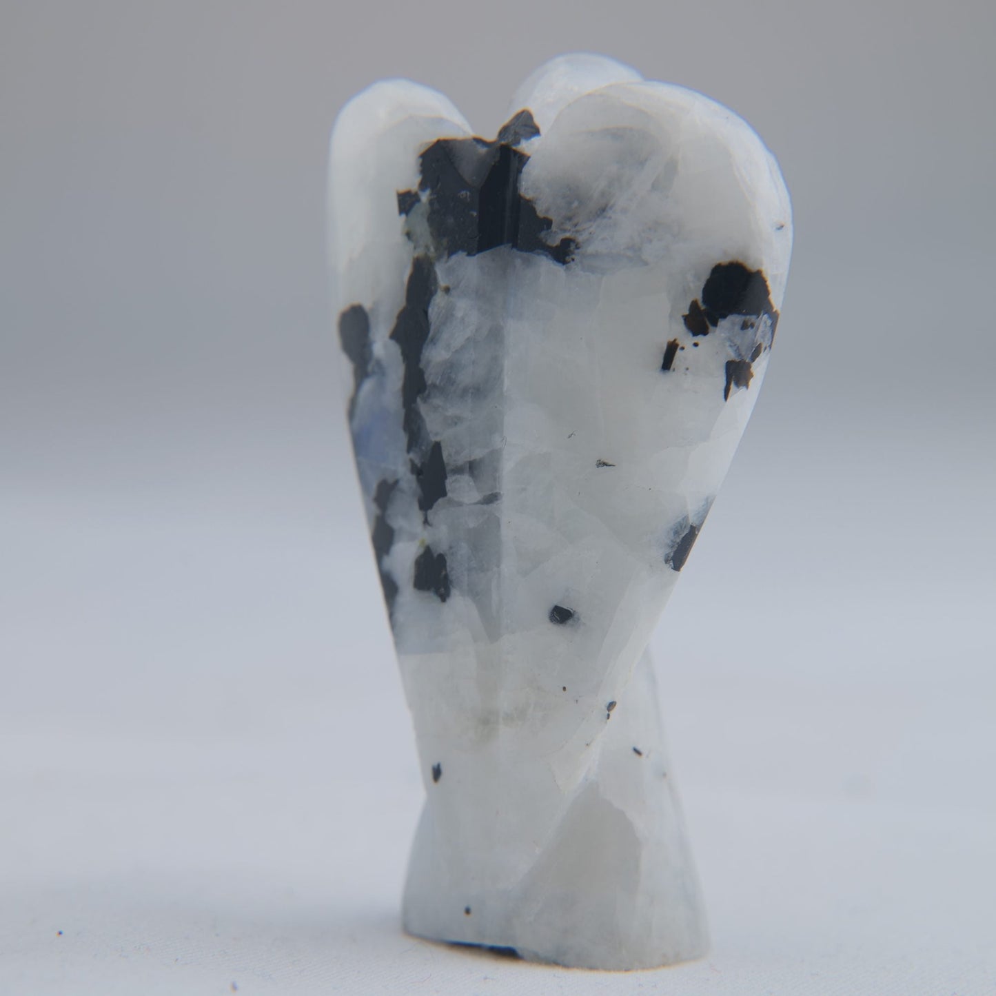Polished Rainbow Moonstone Angel 30g 50mm - Luna Panther