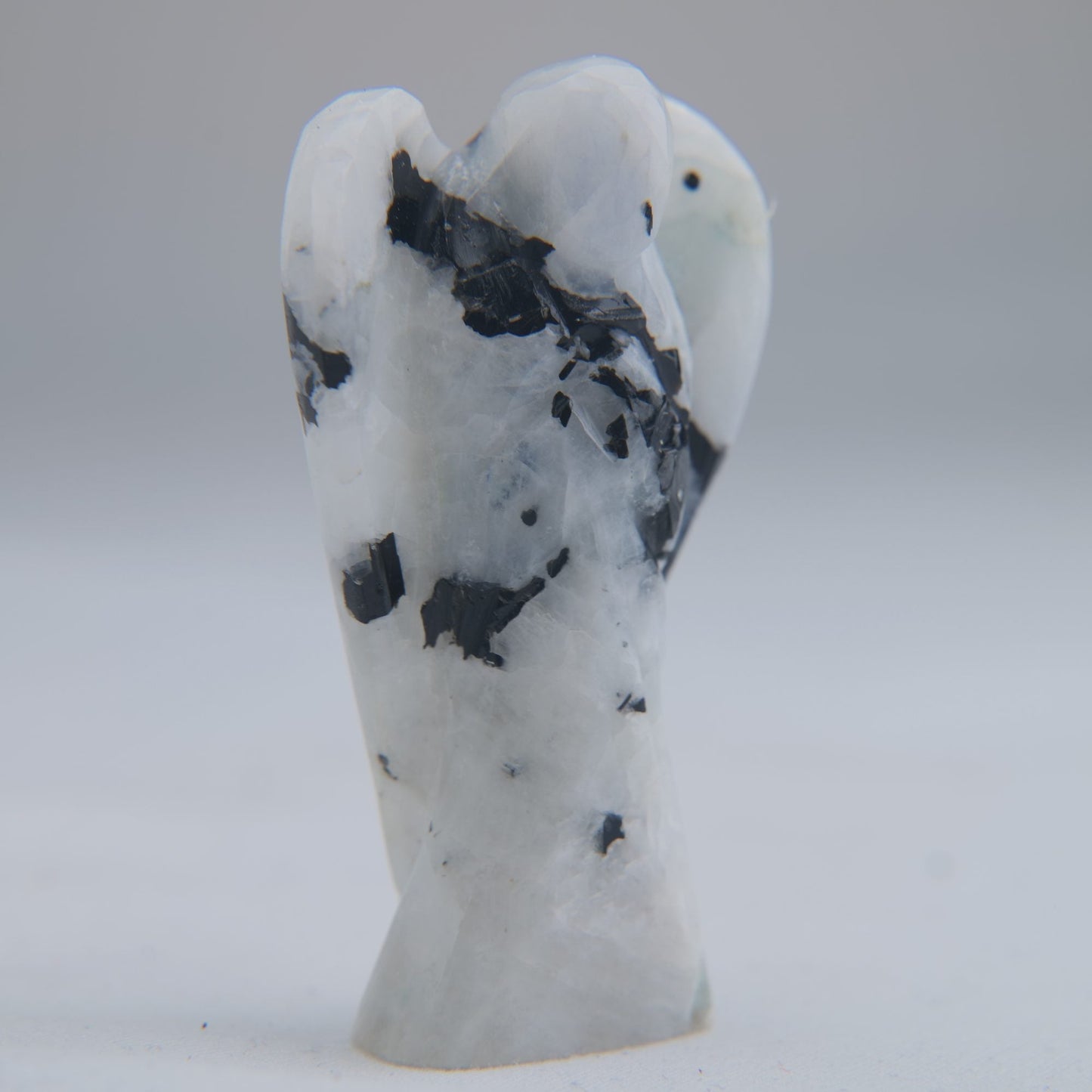 Polished Rainbow Moonstone Angel 30g 50mm - Luna Panther
