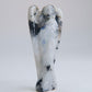 Polished Rainbow Moonstone Angel 68g 84mm - Luna Panther