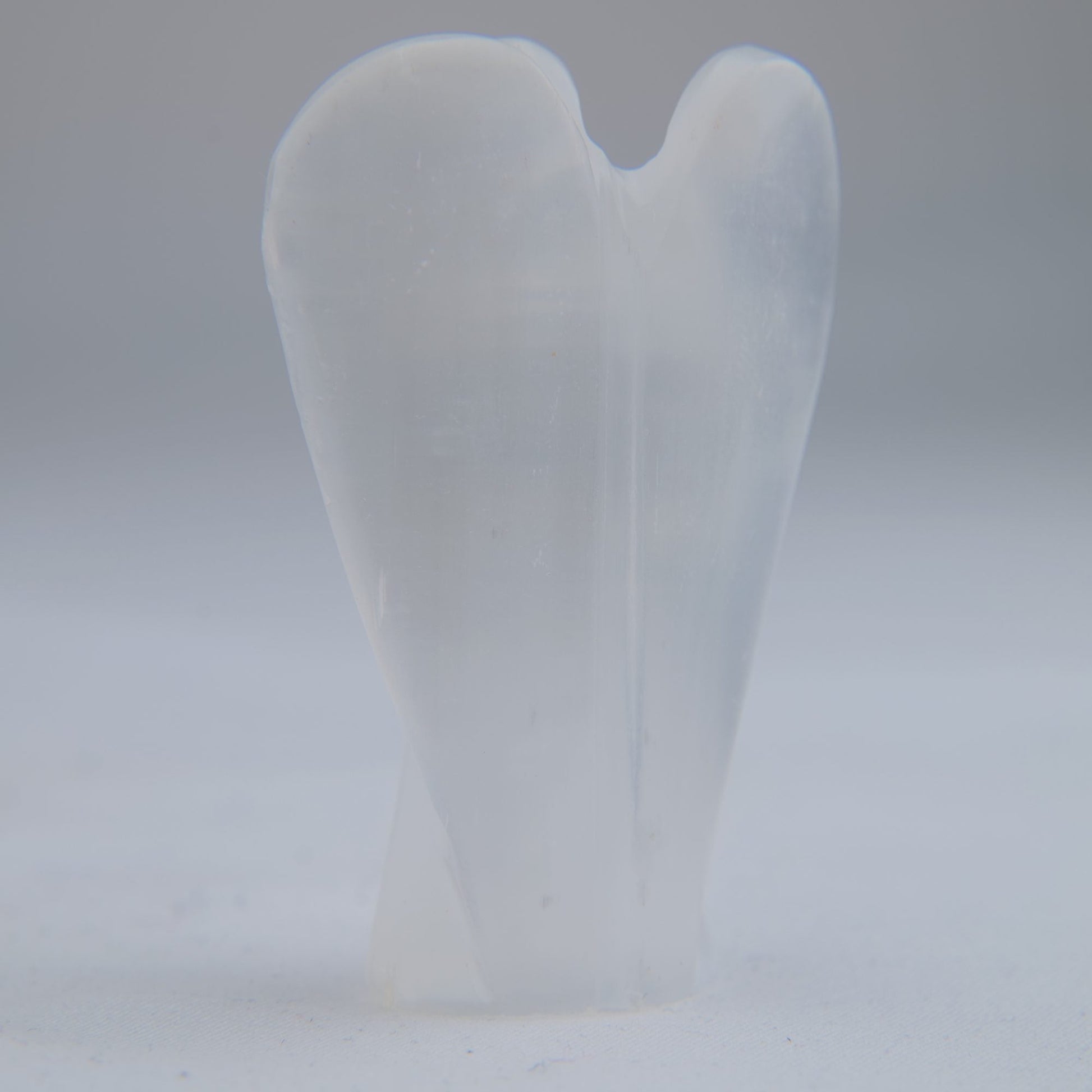 Polished Selenite Angel 36g 60mm - Luna Panther