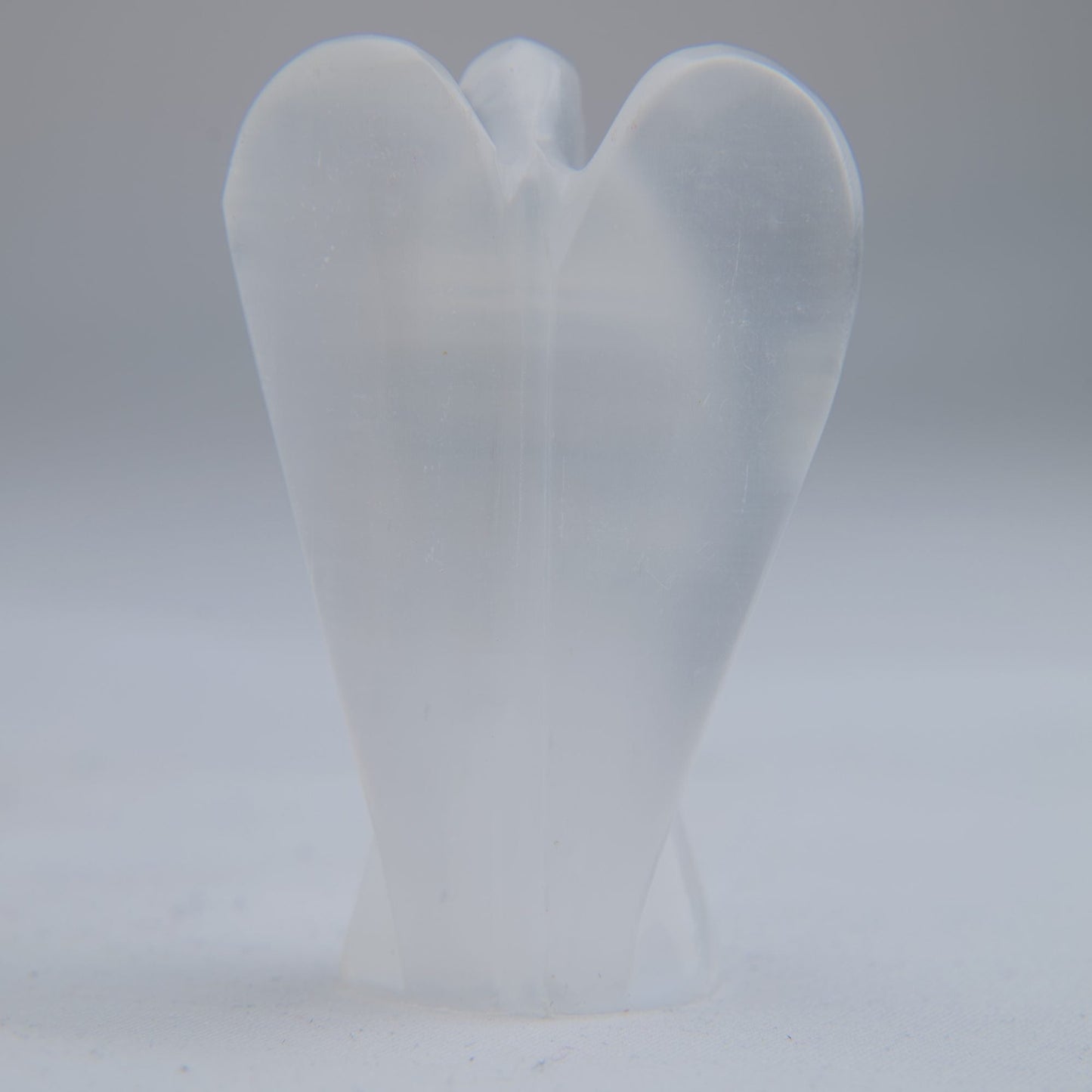 Polished Selenite Angel 36g 60mm - Luna Panther