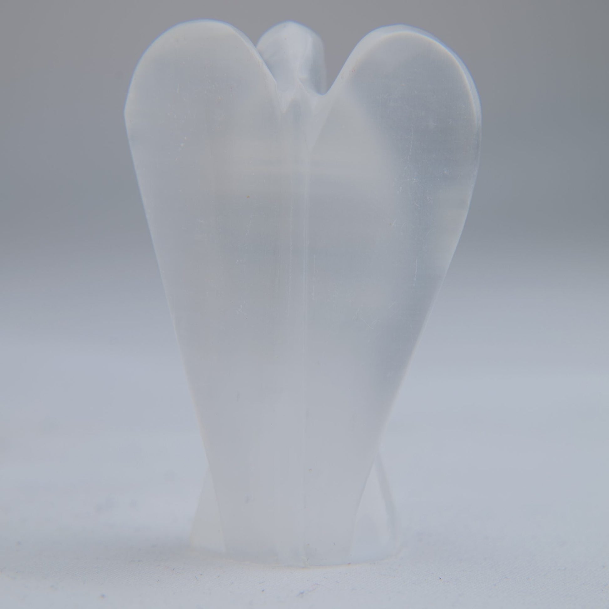 Polished Selenite Angel 36g 60mm - Luna Panther